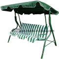 3 sièges jardin patio extérieur Canopy Beach Glider